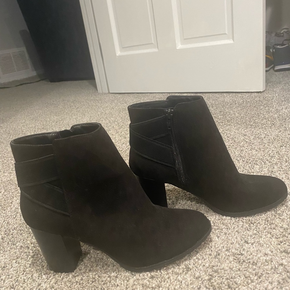 Black booties